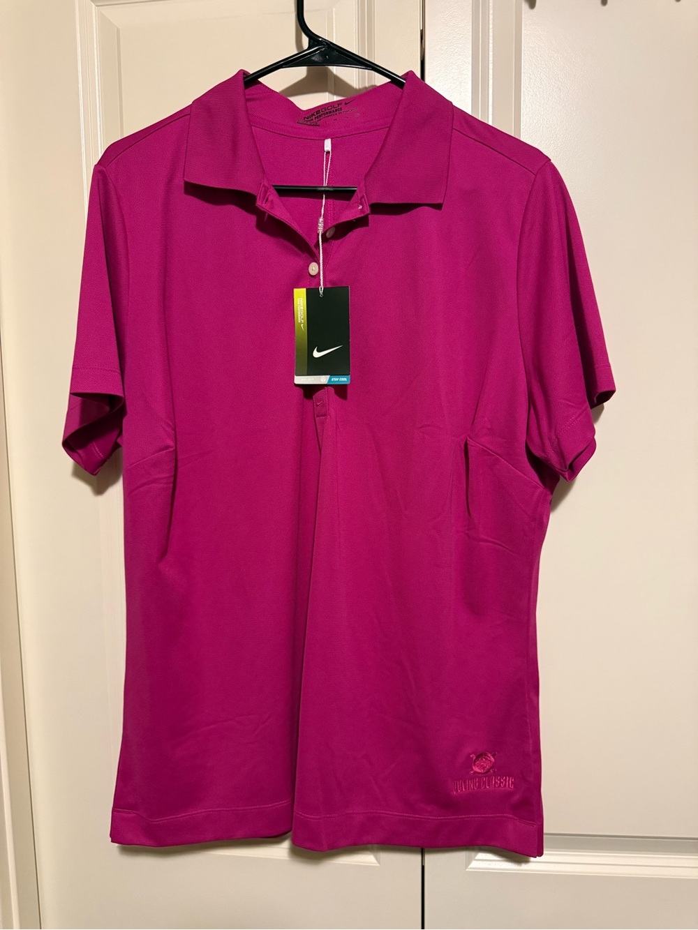 Nike Boeing Classic Women’s Polo Shirt - Magenta Pink